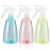 3 Piezas Pulverizadores de Plantas 500 ml, Botellas de Agua de Plástico, Spray Agua Botella de Pulverización Vacío para Jardín, Flores, Hogar, Limpieza de Cocina, Peluquería – Rosa/Verde/Amarillo